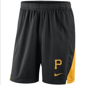 Pittsburgh Pirates Nike Shorts - Black